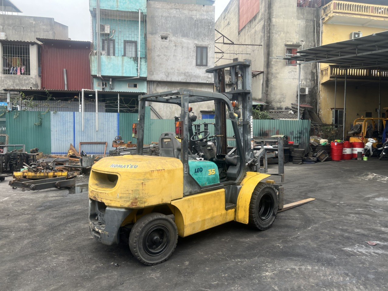 Xe nâng cũ Nhật bãi nhập khẩu giá rẻ tại Hải Phòng